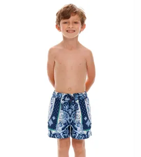 Agua Bendita Cardumen Nick Boys Swim Trunk