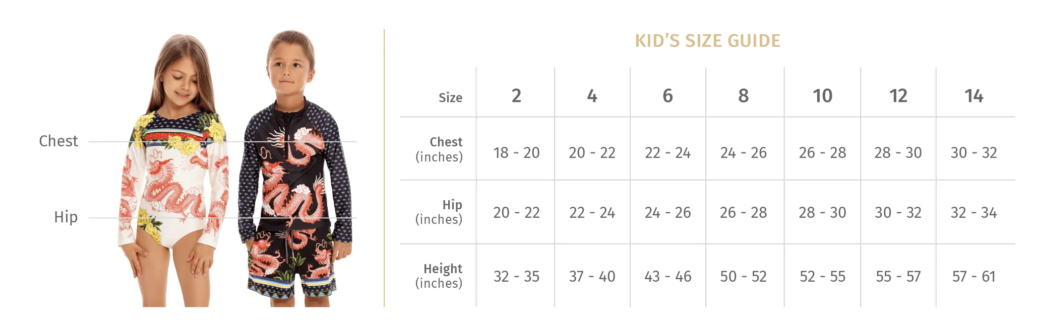 Agua Bendita Suki Nick Unisex Kids Trunks