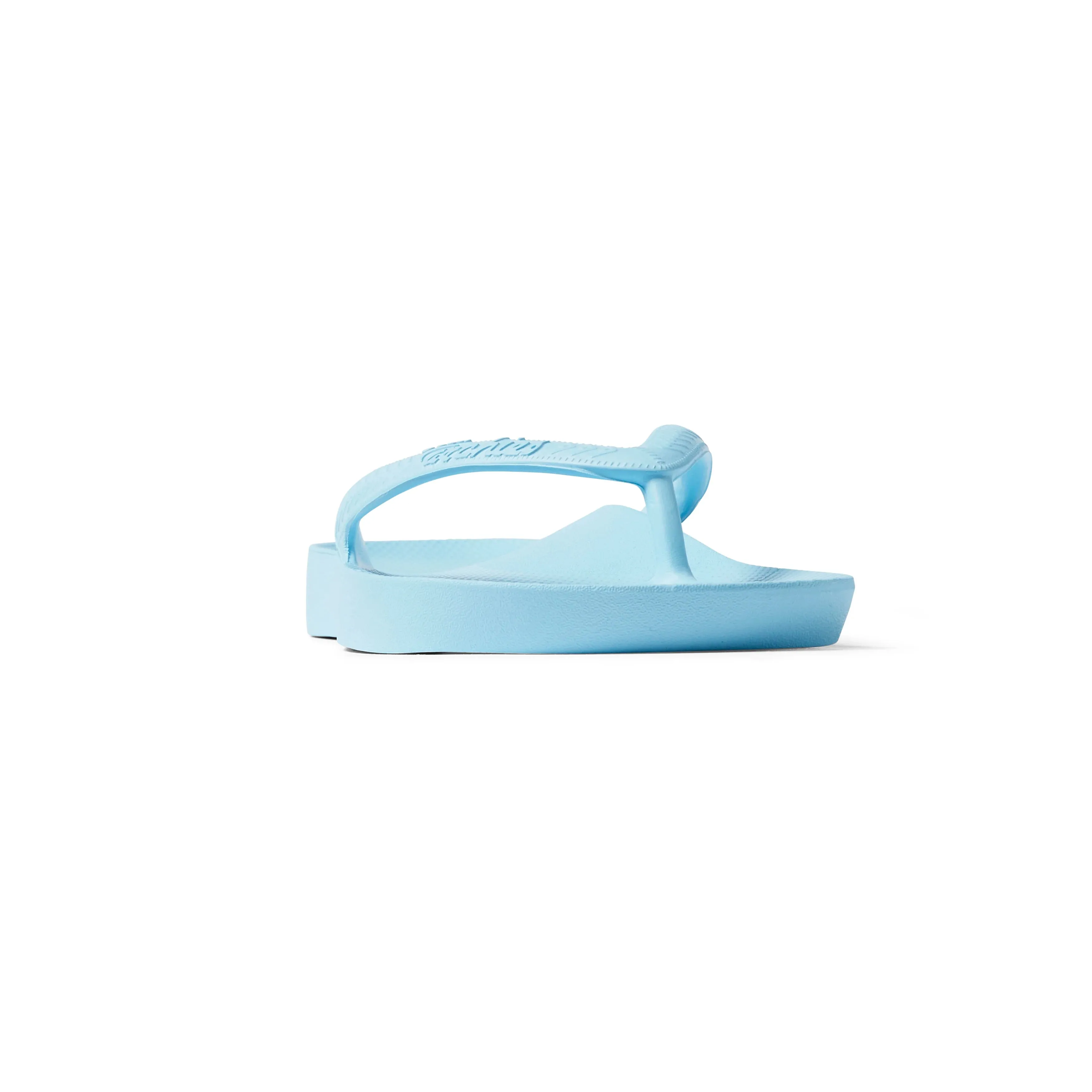 Archies Arch Support Flip Flops - Sky Blue