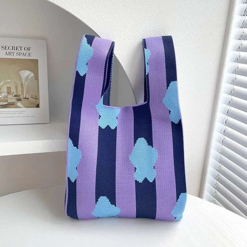 Bag Female Niche Flower Street Play Handbag