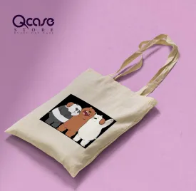 Bare Bears Tote Bag