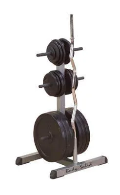 Body-Solid GSWT Standard Plate Tree & Bar Holder