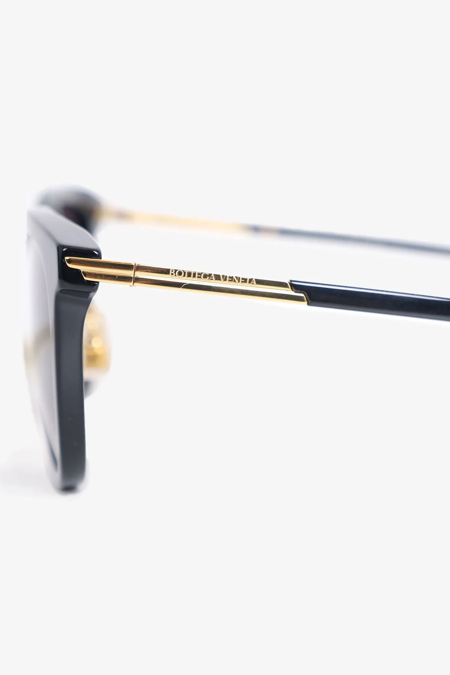Bottega Veneta Black Frame Sunglasses