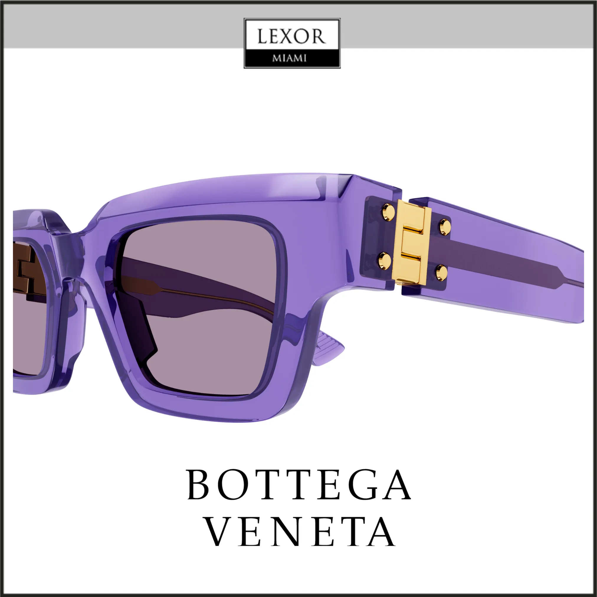 Bottega Veneta BV1230S-003 49 Sunglass UNISEX RECYCLED