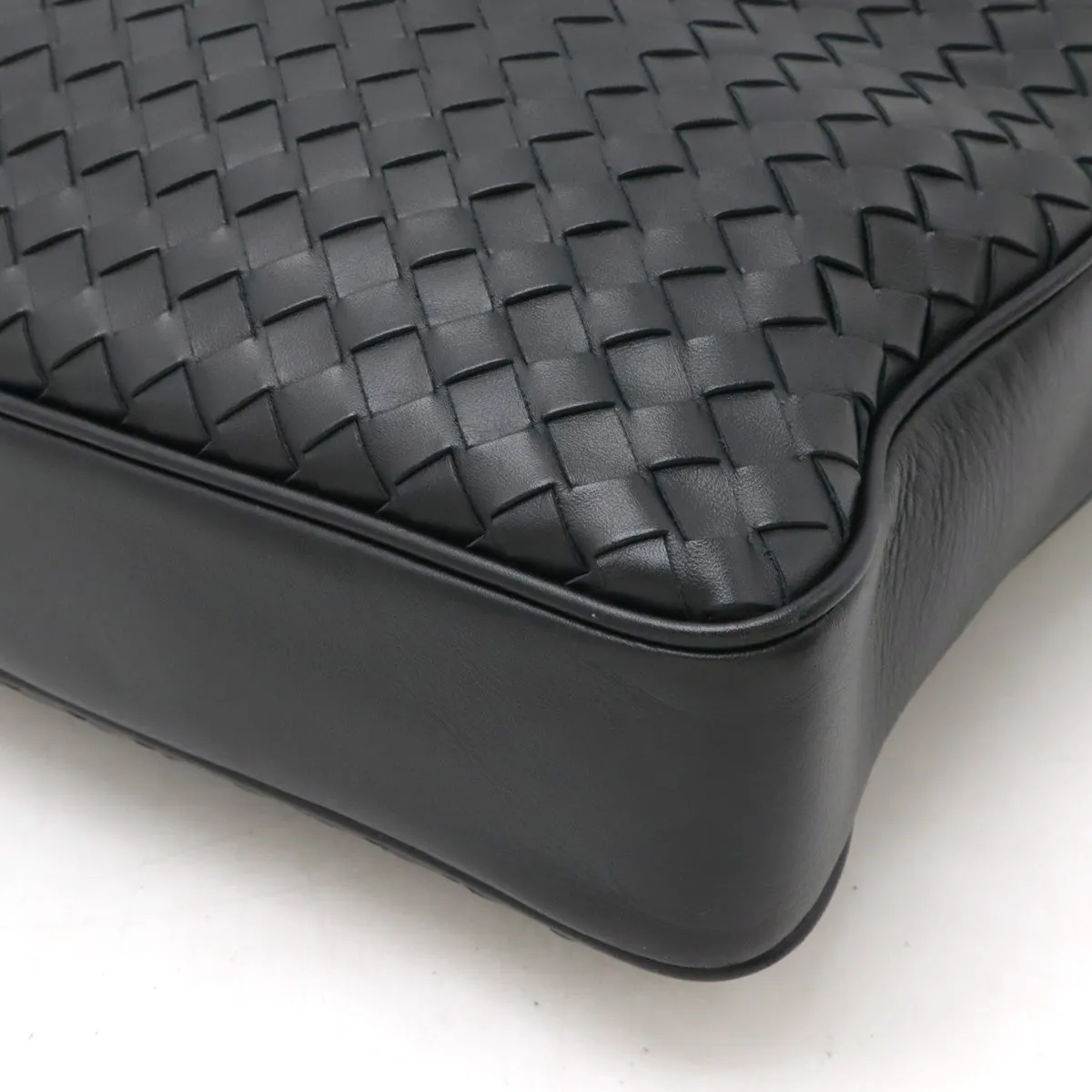 Bottega Veneta Intrecciato Leather Business Bag Briefcase