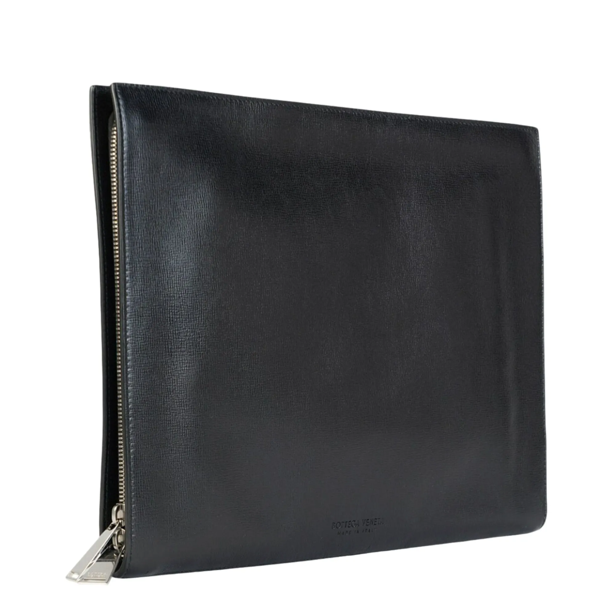 Bottega Veneta Leather Document Case Wristlet