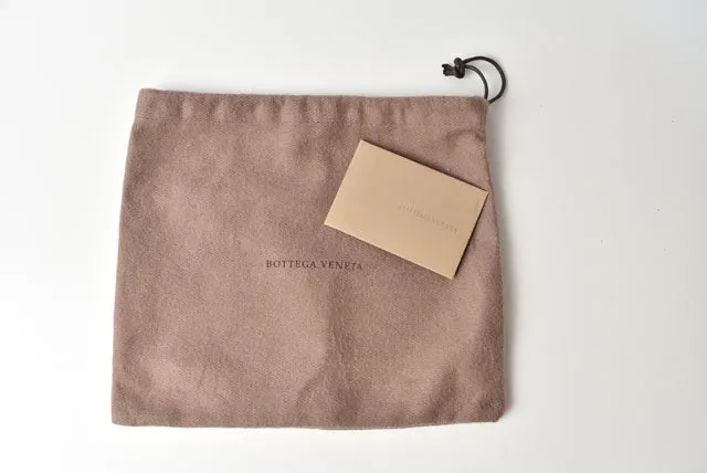 Bottega Veneta Leather Shoulder/Clutch Bag Intrecciato Mirage with Chain