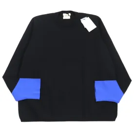 Bottega Veneta Nylon Crew Neck Knit Black