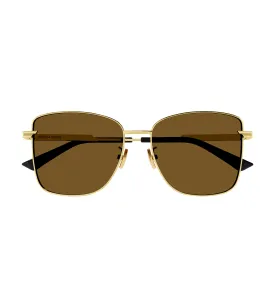 Bottega Veneta Women's Brown Butterfly Sunglass