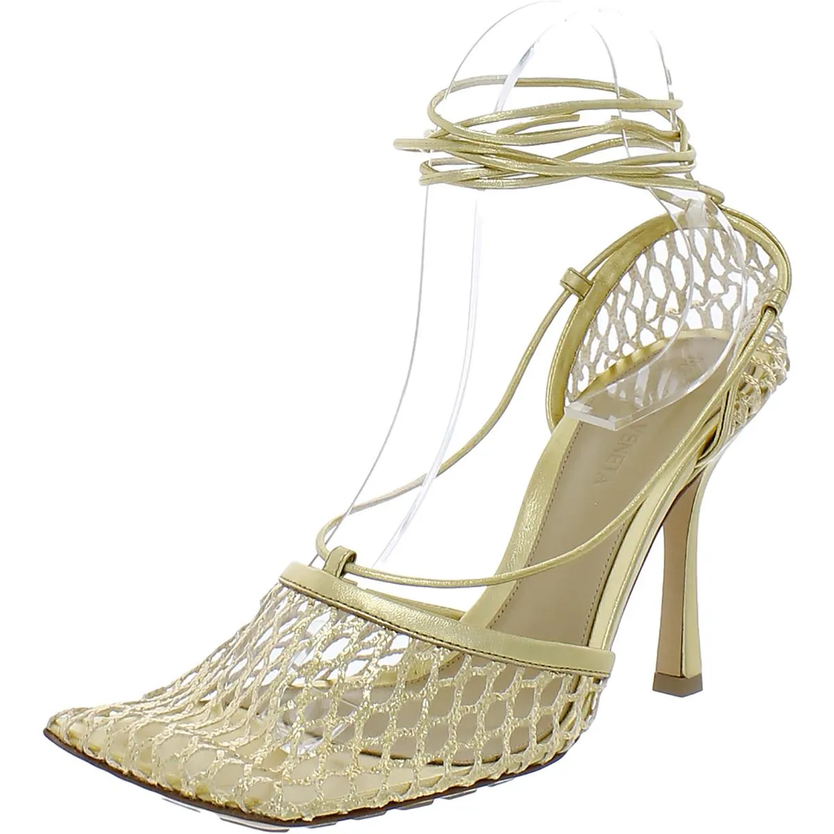 Bottega Veneta Womens STRETCH SANDAL Strappy Dressy Pumps