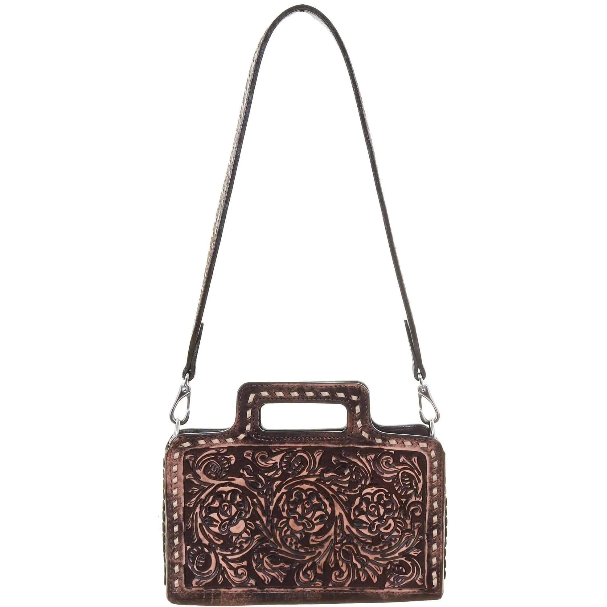 BRIEFCASE17 - Tularosa Brown Vintage Briefcase