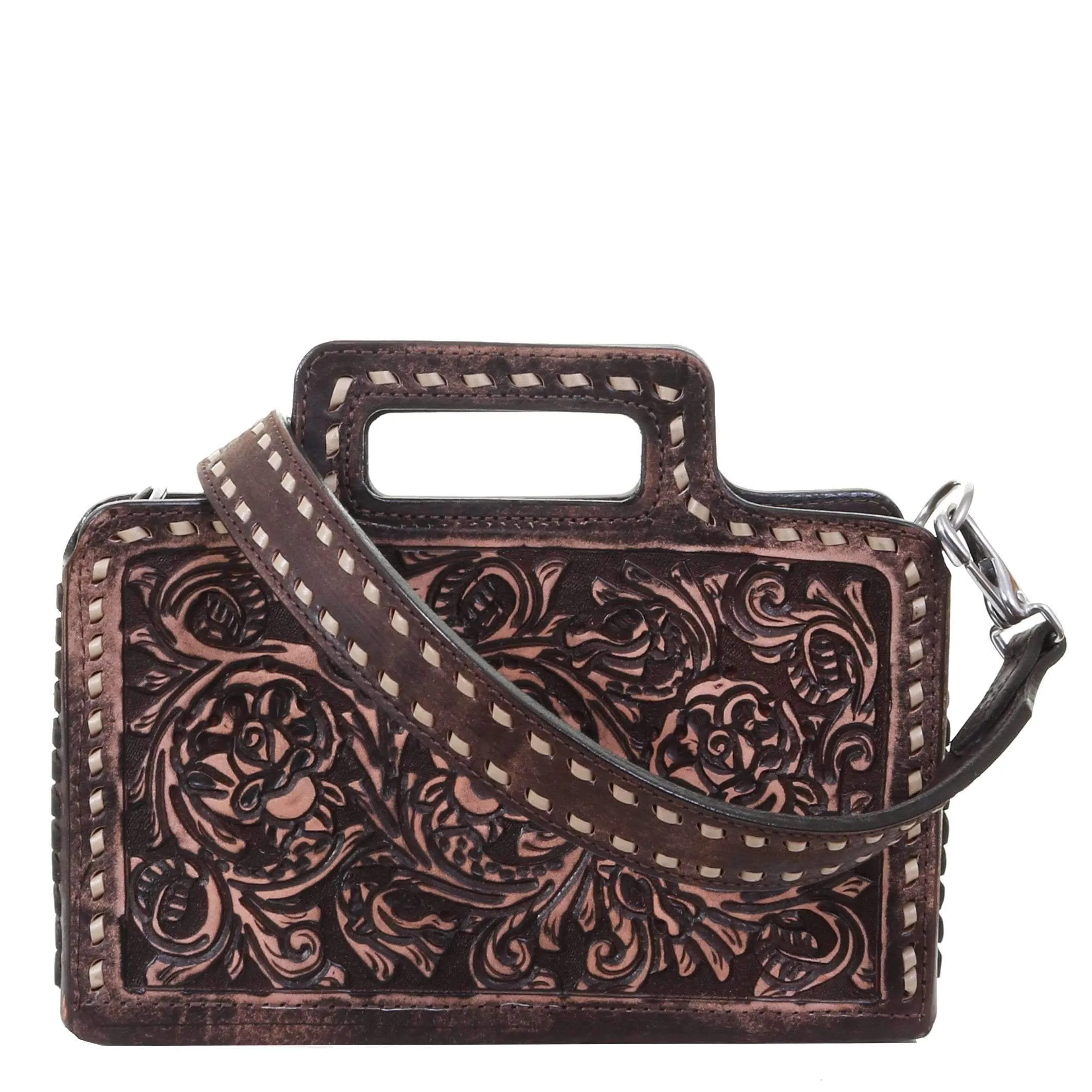 BRIEFCASE17 - Tularosa Brown Vintage Briefcase