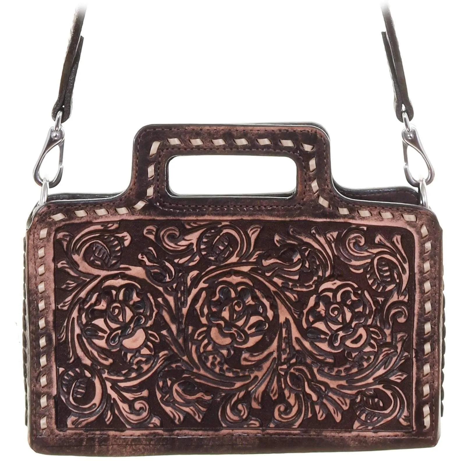 BRIEFCASE17 - Tularosa Brown Vintage Briefcase