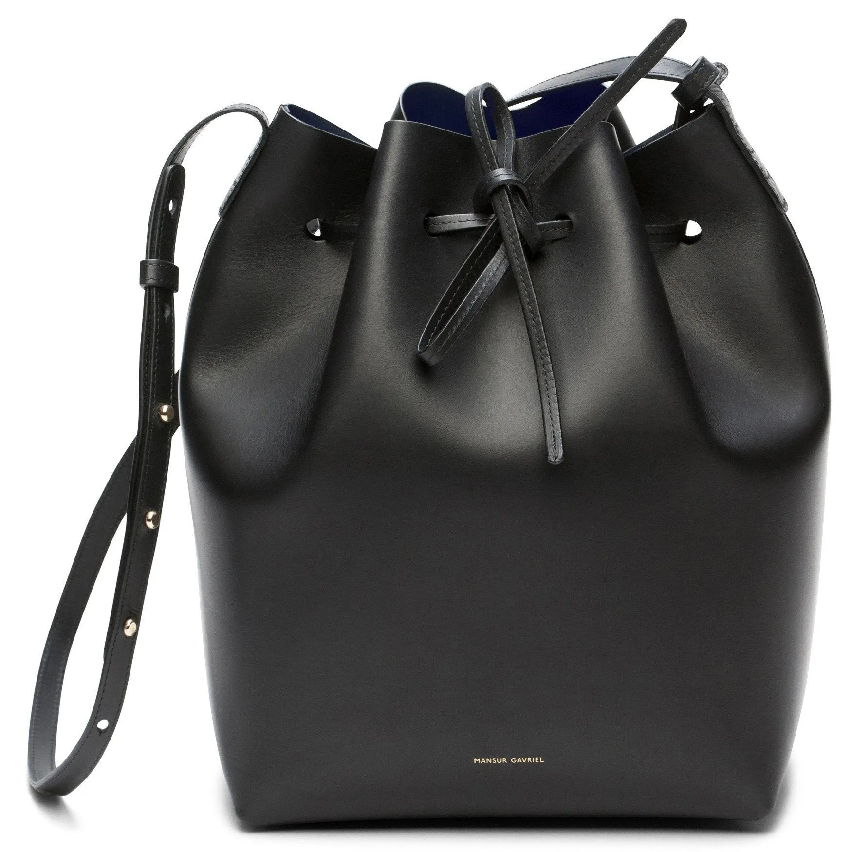 Bucket Bag - Black/Blu