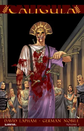 CALIGULA HC VOL 01 (signed by David Lapham & Jacen Burrows)