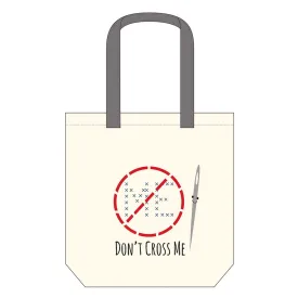 Canvas Tote Bag - Don't Cross Me