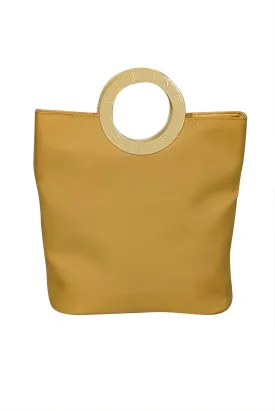 Celine - Yellow "O" Ring Handle Mini Bag