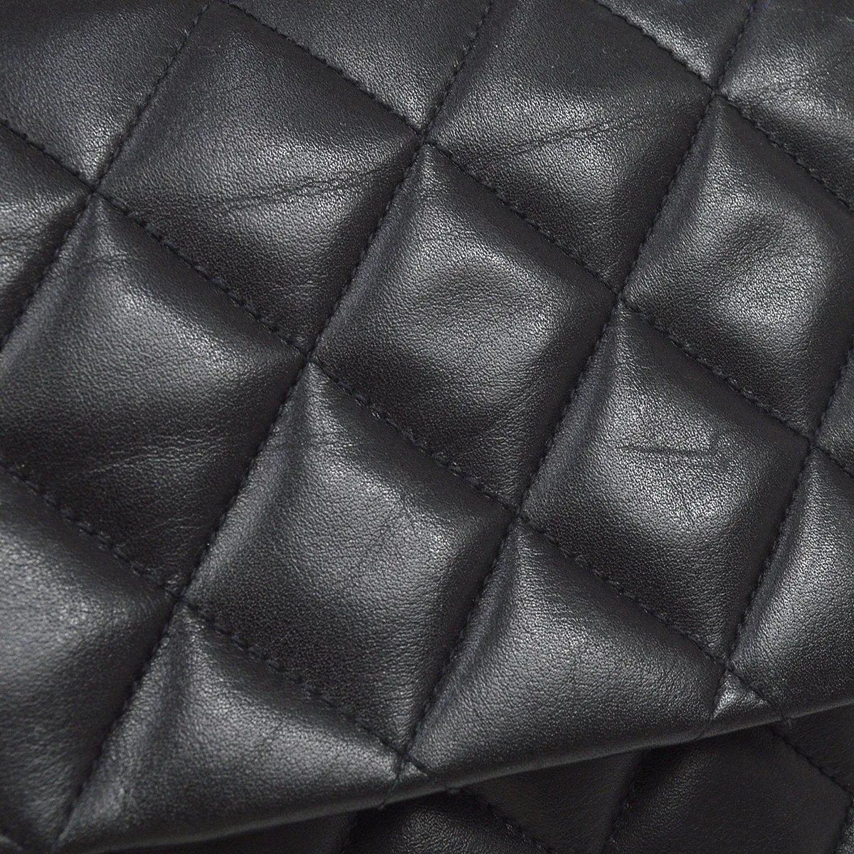 Chanel 1994-1996 Classic Flap Maxi Black Lambskin 70770