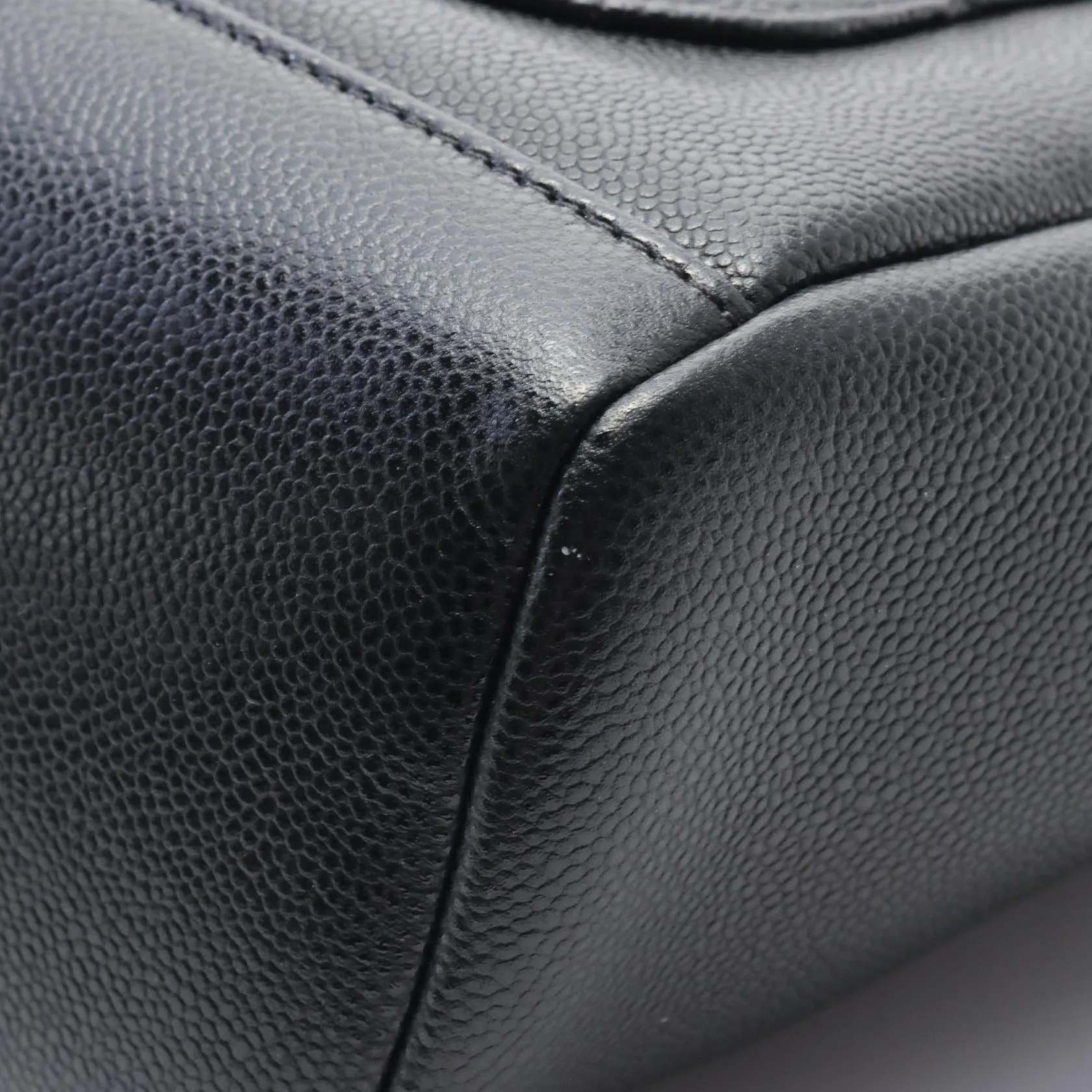 Chanel Matelasse Bucket Shoulder Bag Black