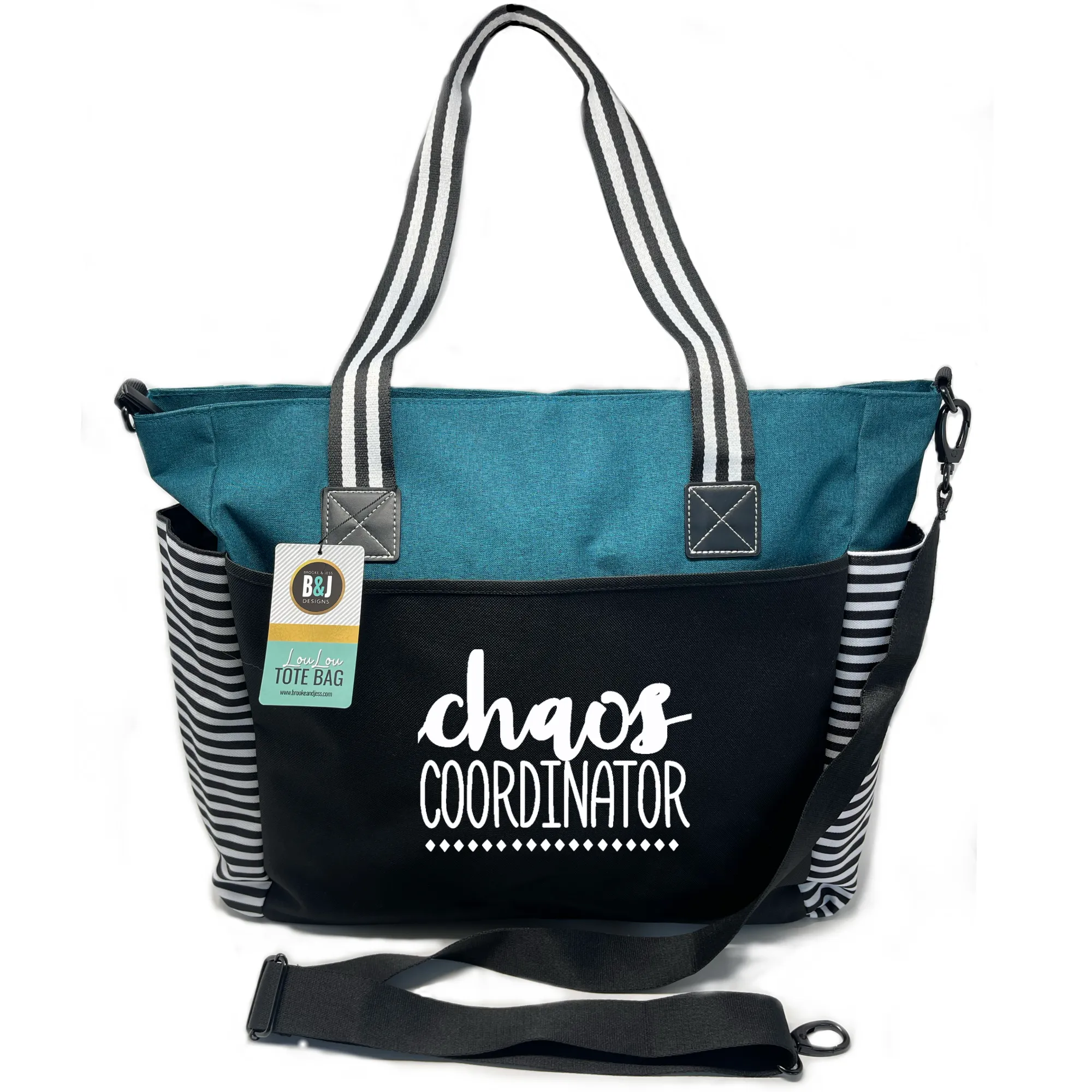 Chaos Coordinator LouLou Teal Tote Bag for Bosses