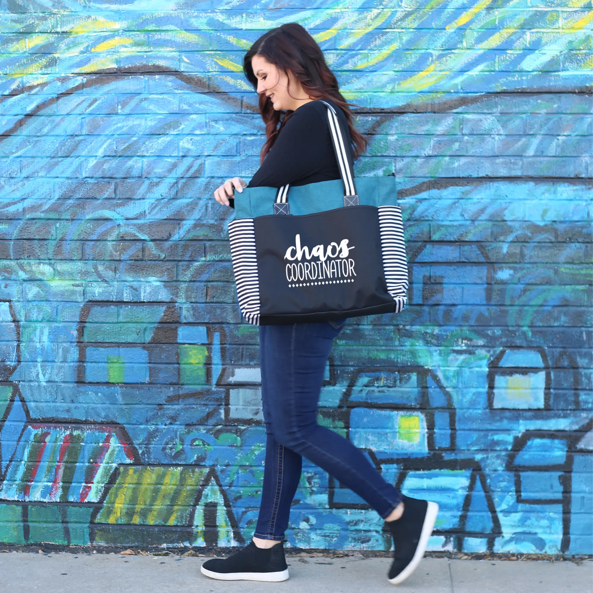 Chaos Coordinator LouLou Teal Tote Bag for Bosses