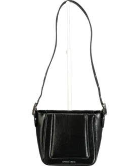 Charles & Keith Black Petra Boxy Bucket Bag