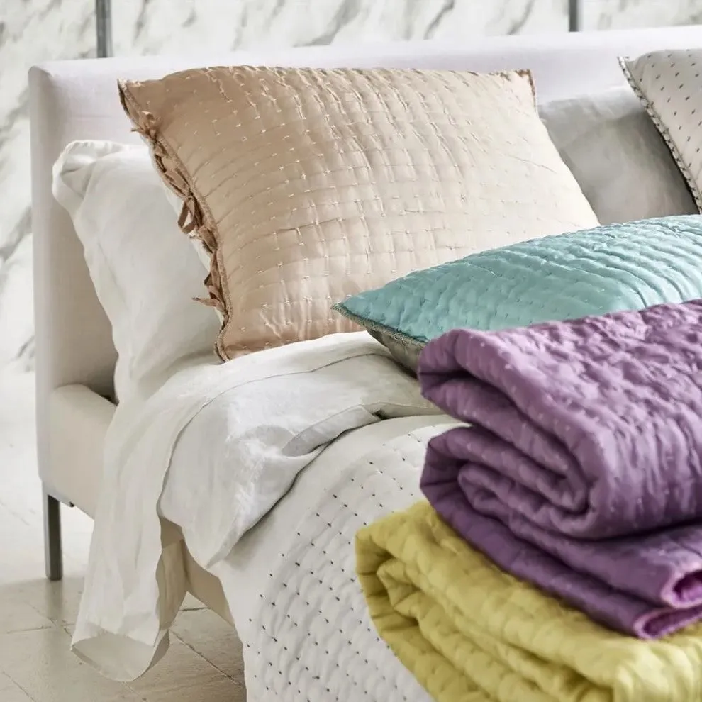 Chenevard Silk  Pillow Shams