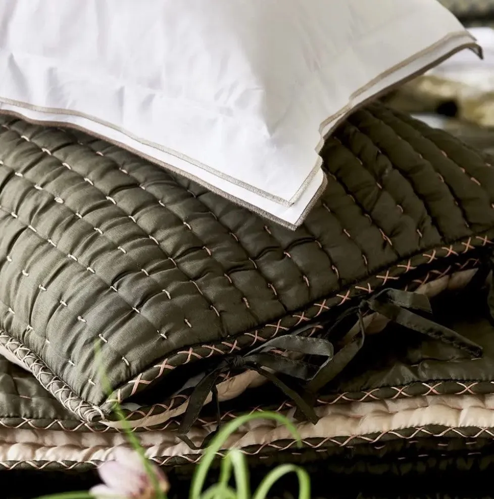 Chenevard Silk  Pillow Shams