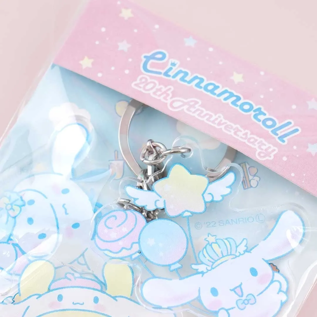 Cinnamoroll 20th Anniversary Triple Charm Keychain - Pompompurin & Pochacco