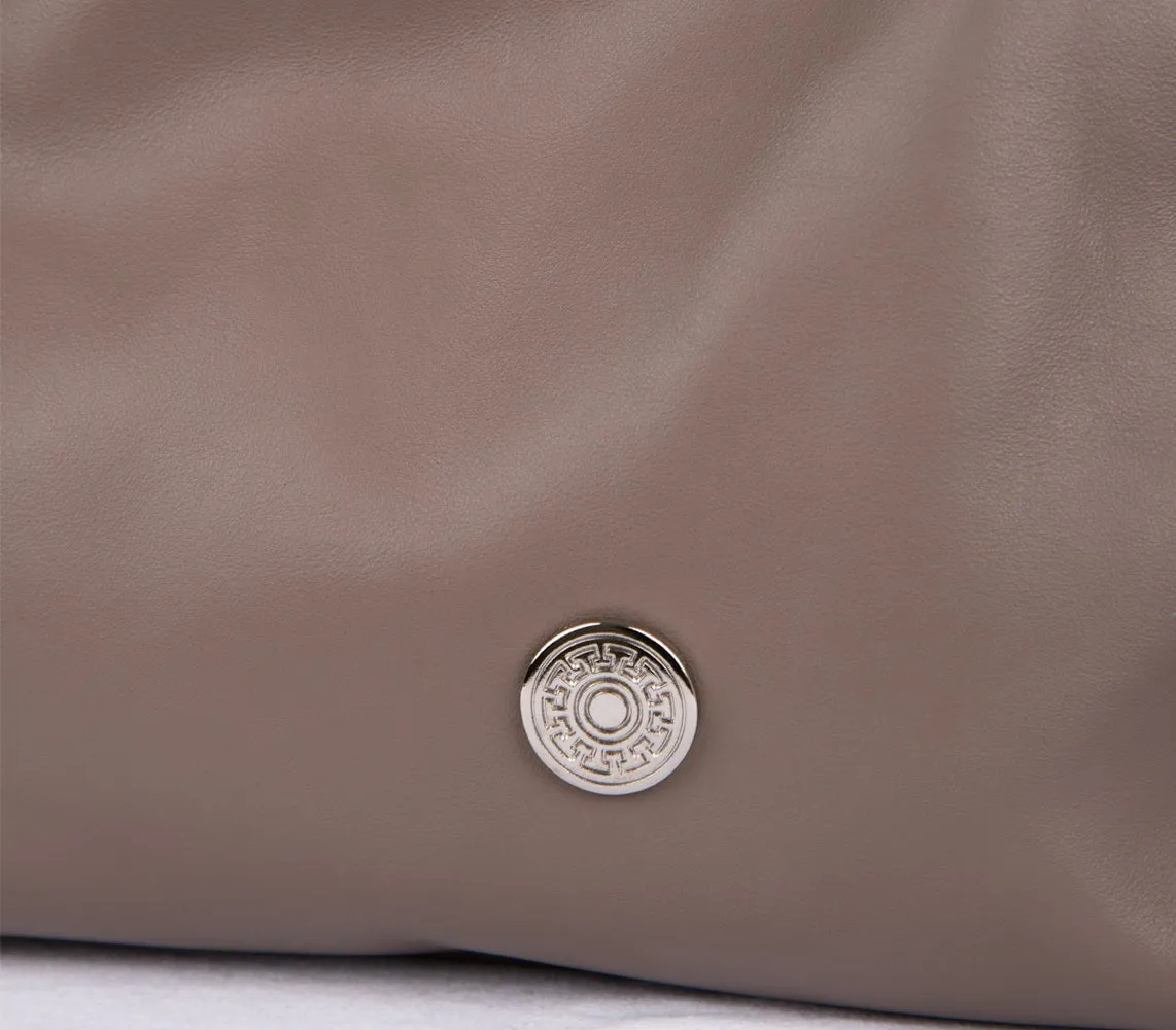 Cloud Clutch Taupe