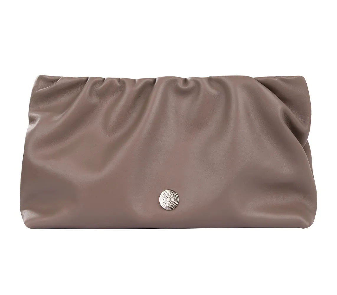 Cloud Clutch Taupe