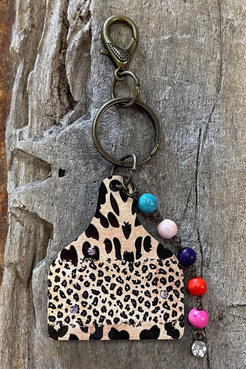 Cowtag Keychains
