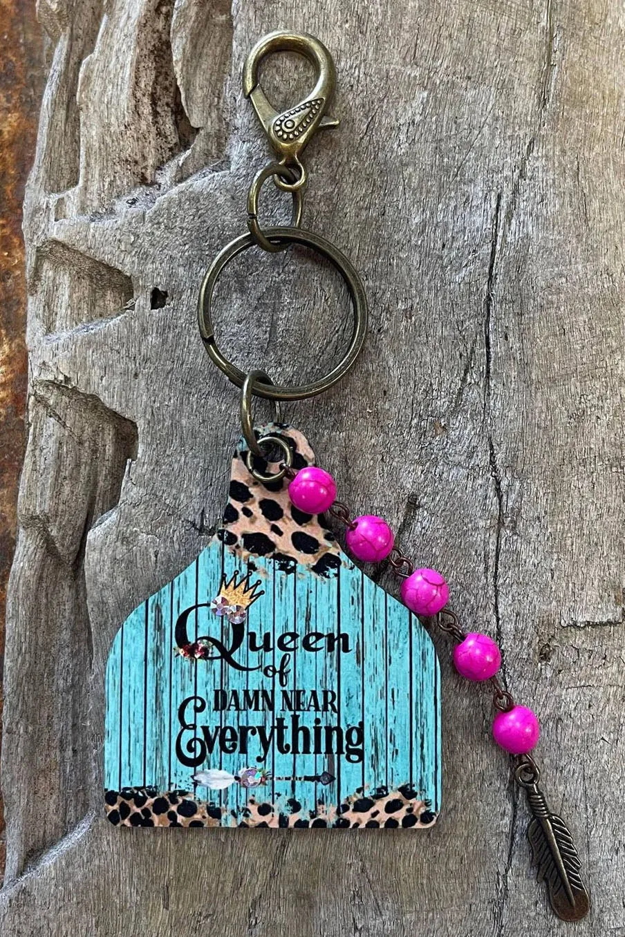 Cowtag Keychains