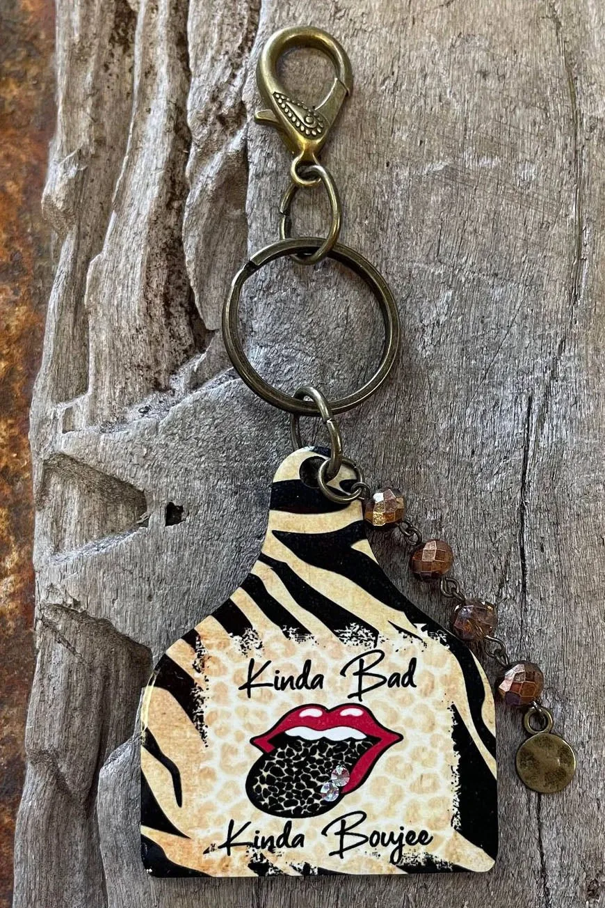 Cowtag Keychains