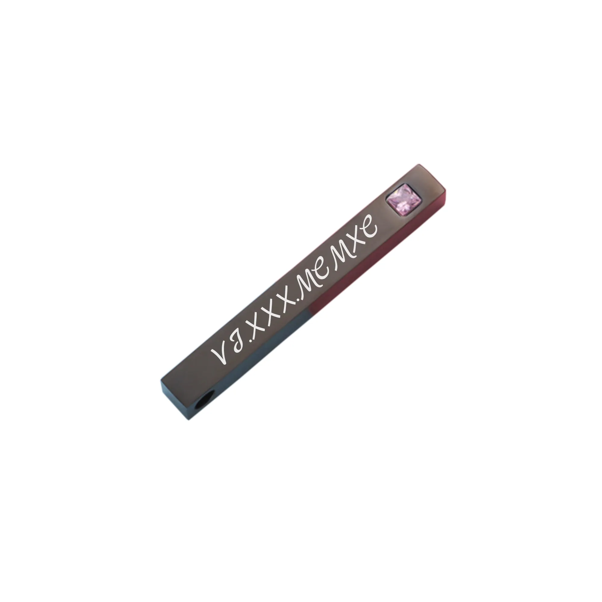 Customizable 3D Bar With Stone Keychain KCK 19
