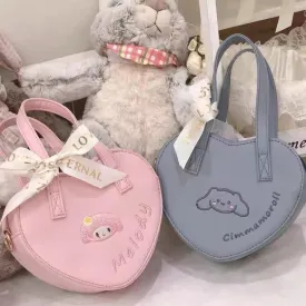 CUTE MELODY & KUROMI & HELLO KITTY HANDBAG BY70008