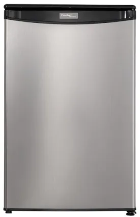 Danby Designer Stainless Look Compact Refrigerator (4.4 cu. ft.) - DAR044A4BSLDD