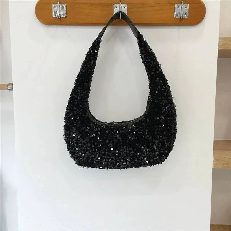 Dinner Sequins Shiny Clutch Bag