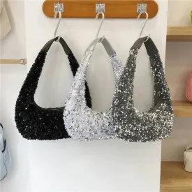 Dinner Sequins Shiny Clutch Bag