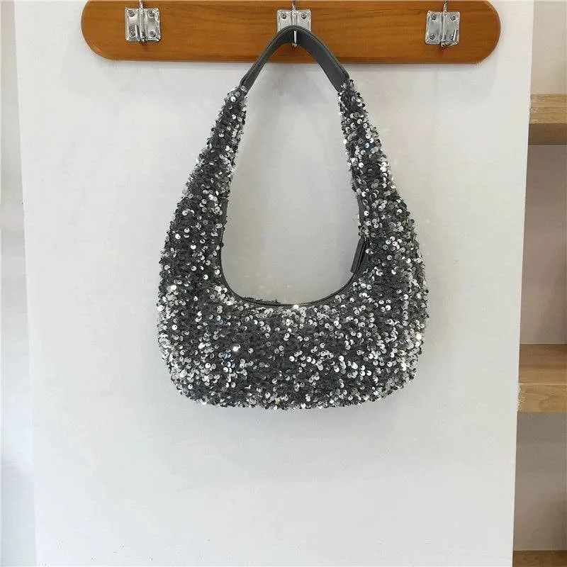 Dinner Sequins Shiny Clutch Bag
