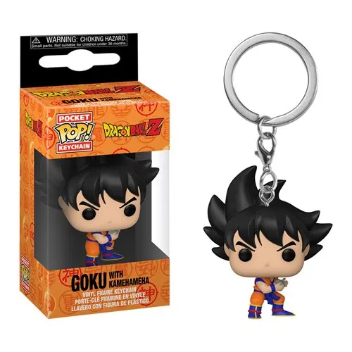 Dragon Ball Z: Goku with Kamehameha Keychain