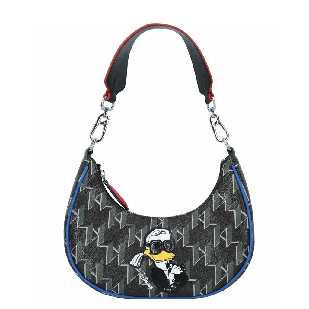 Elegant Leather Shoulder Bag with Spacious Interior