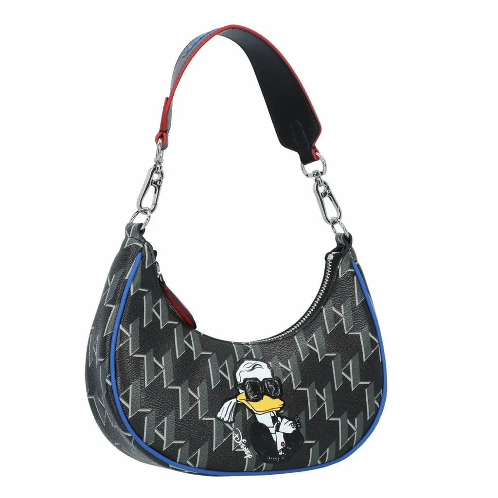 Elegant Leather Shoulder Bag with Spacious Interior