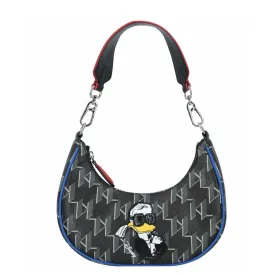 Elegant Leather Shoulder Bag with Spacious Interior