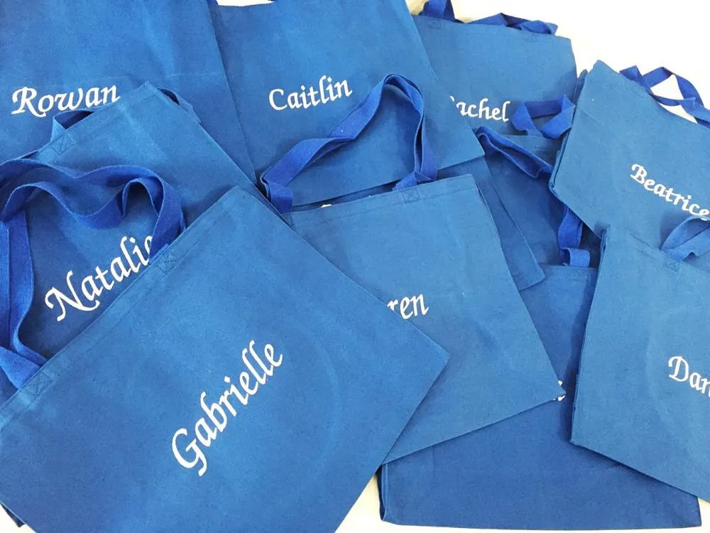 Embroidery Service - Put your Design or Text on a tote bag