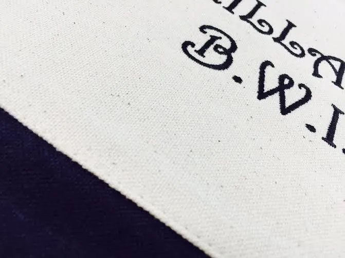 Embroidery Service - Put your Design or Text on a tote bag