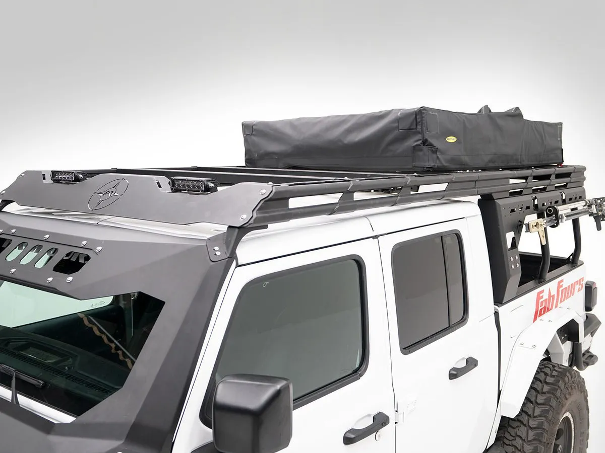 FAB FOURS Overland Rack for 20-up Jeep Gladiator JT