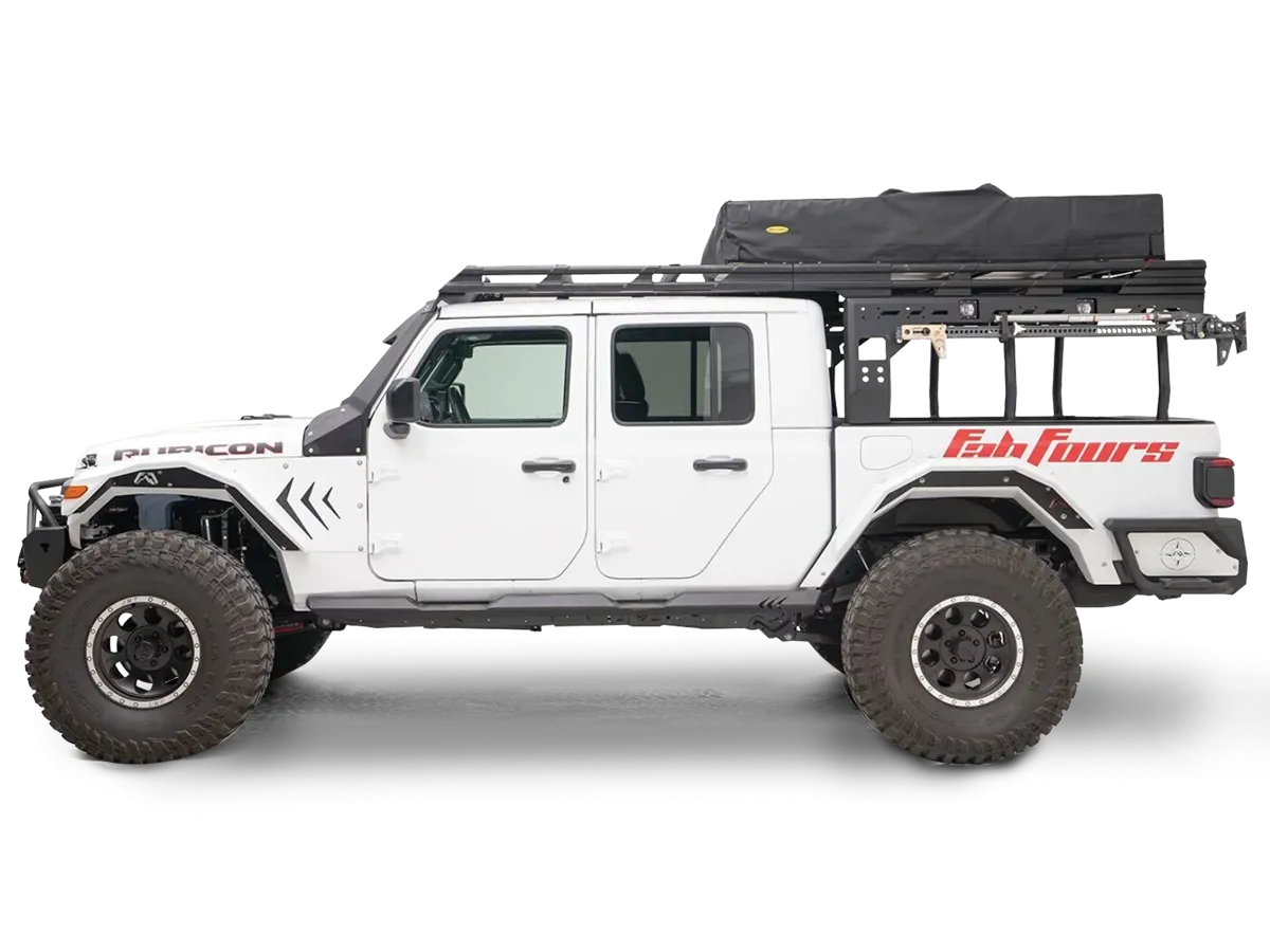 FAB FOURS Overland Rack for 20-up Jeep Gladiator JT
