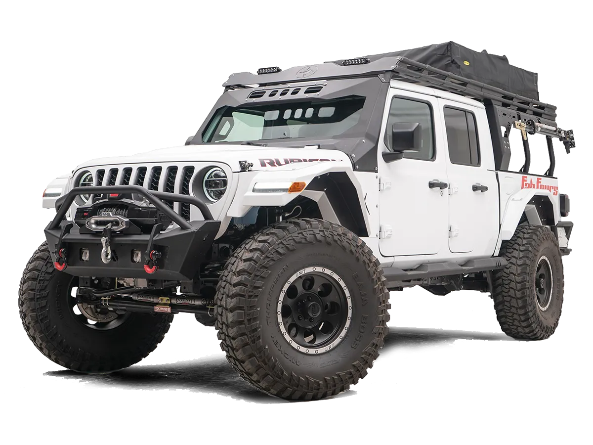 FAB FOURS Overland Rack for 20-up Jeep Gladiator JT