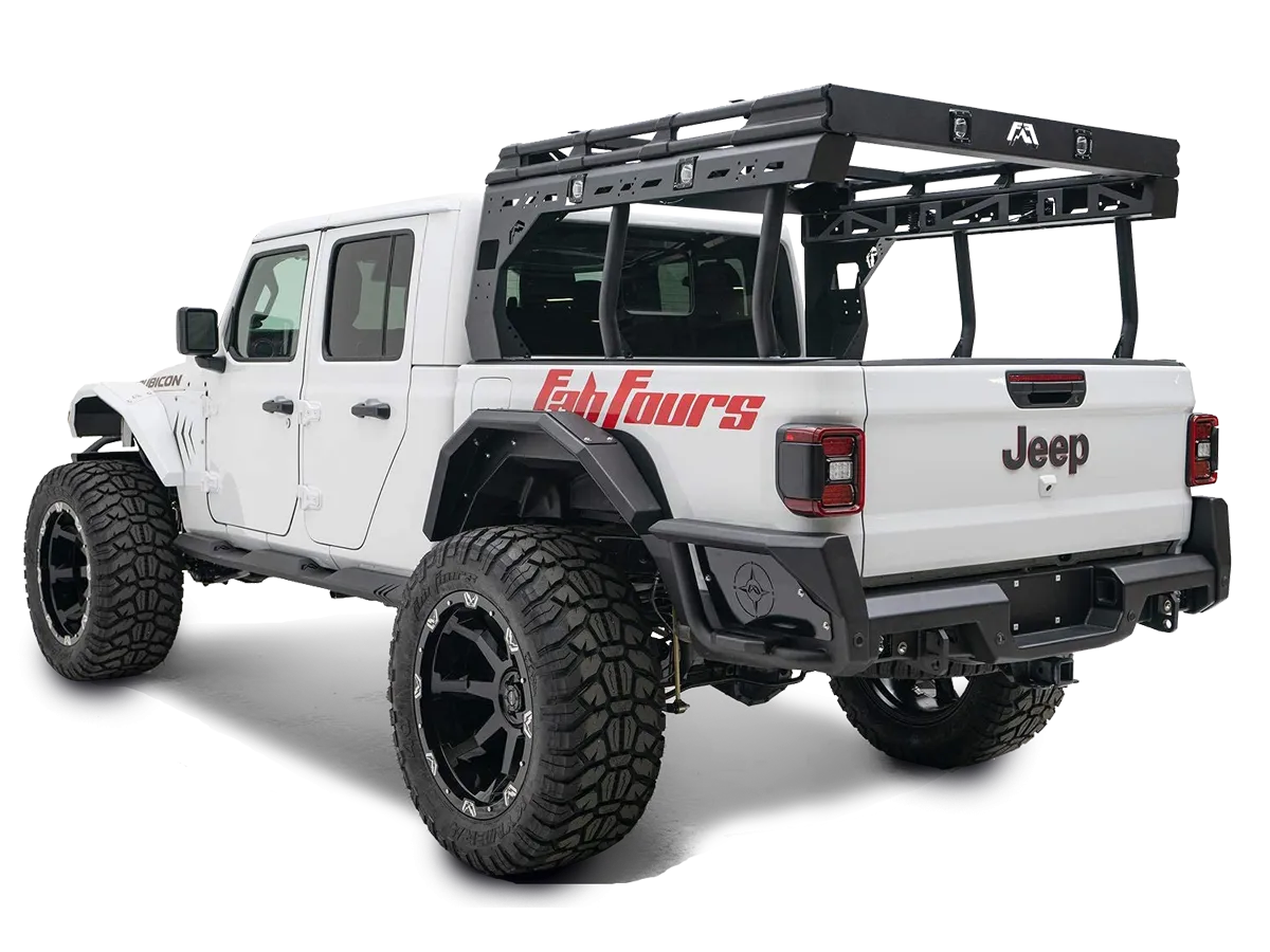 FAB FOURS Overland Rack for 20-up Jeep Gladiator JT